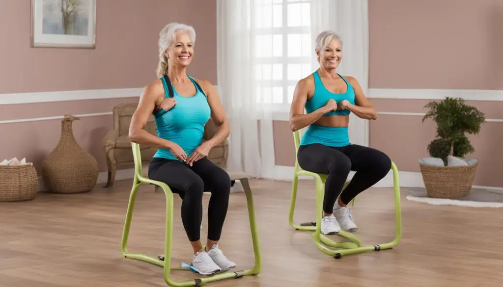 chair workouts for belly fat