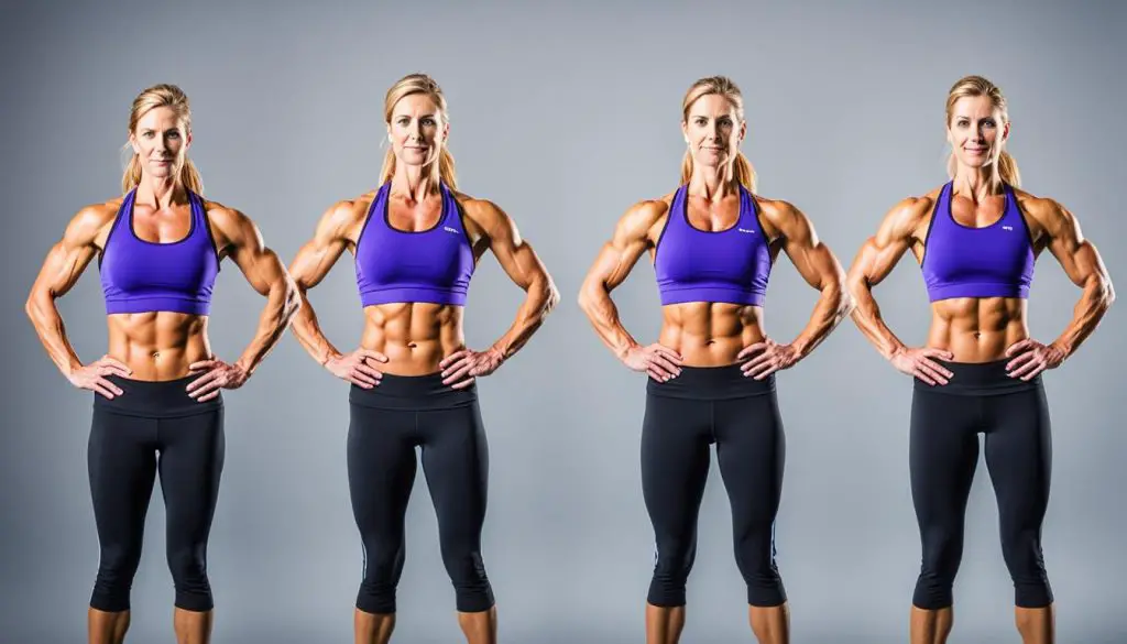 standing exercises for a toned midsection